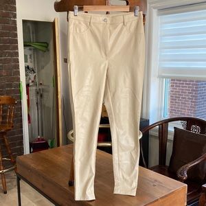 Faux leather hight waist